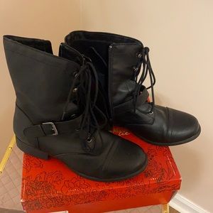 Lace up boots